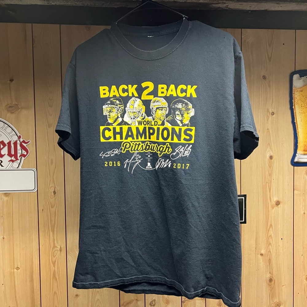 Pittsburgh Penguins 2016/2017 Back 2 Back world champions